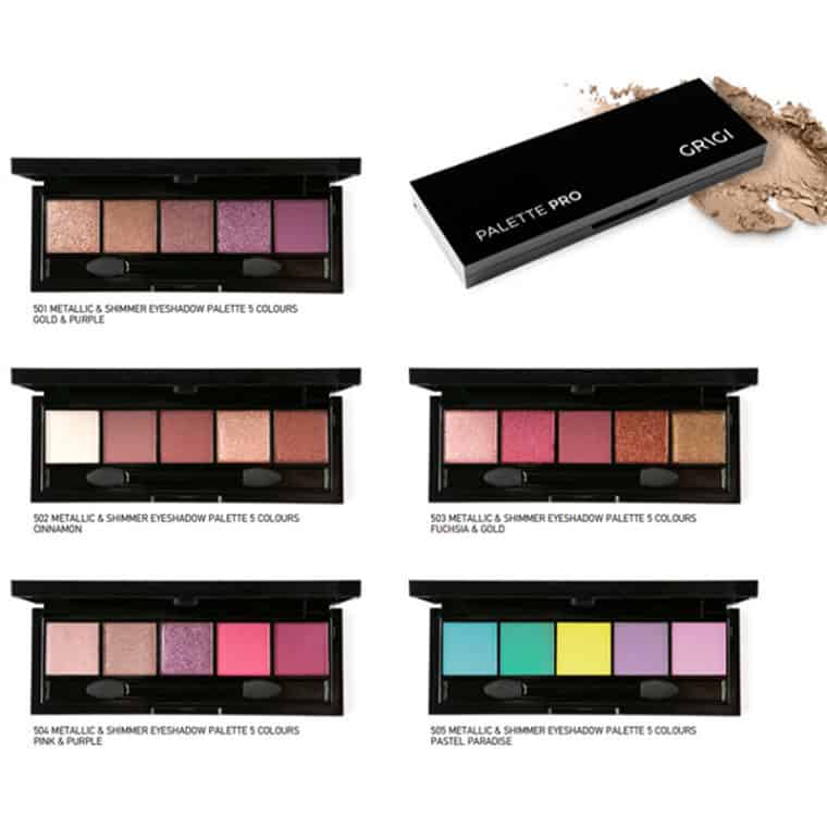 GRIGI Pro Palette - Metallic & Shimmer