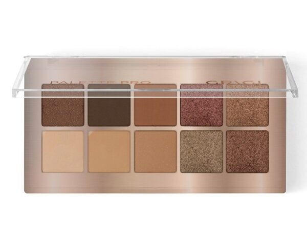 GRIGI PALETTE PRO 10 COLOURS NO 01 THE BEIGE BROWN SMOKEY